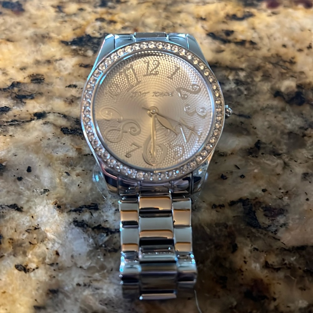 Betsey Johnson stainless watch